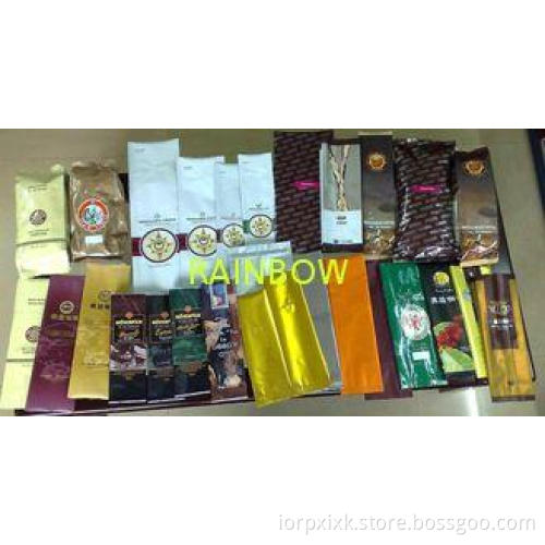 PET / AL / PE Coffee / Tea Bags Packaging with CMRK or Pant